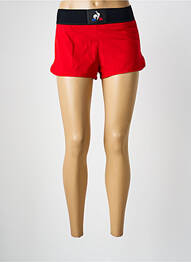 Short taille normale taille normale rouge LE COQ SPORTIF femme