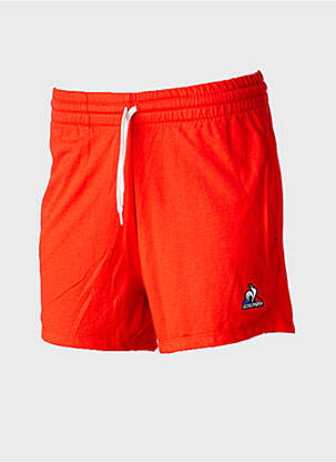 Short fermeture liens à nouer taille normale orange LE COQ SPORTIF homme