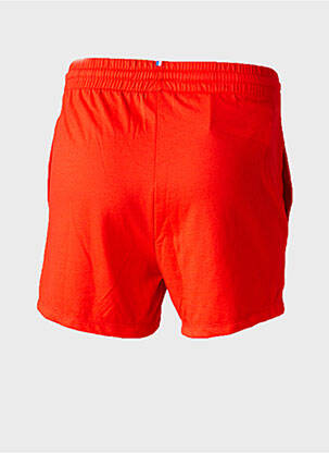 Short fermeture liens à nouer taille normale orange LE COQ SPORTIF homme