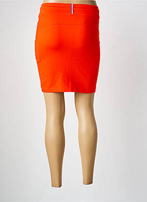 Jupe mi-longue stretch orange LE COQ SPORTIF femme