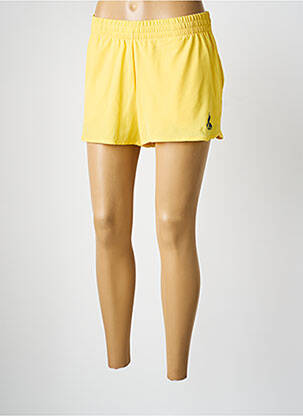 Short jaune LE COQ SPORTIF femme