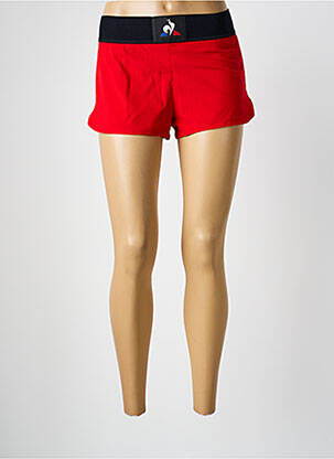 Short rouge LE COQ SPORTIF femme
