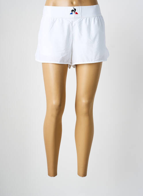 Short taille normale taille normale blanc LE COQ SPORTIF femme