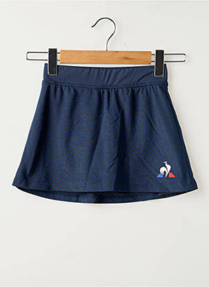 Jupe short coupe trapèze bleu LE COQ SPORTIF femme