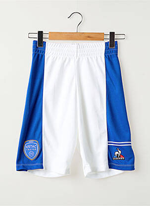Short tissage jersey taille élastique bleu 0000000000000 enfant