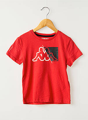 T-shirt stretch manches courtes rouge KAPPA enfant