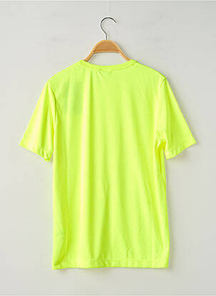 T-shirt stretch manches courtes jaune LE COQ SPORTIF enfant