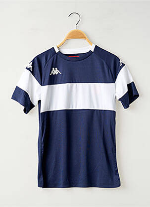 T-shirt stretch manches courtes bleu KAPPA enfant