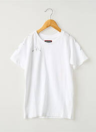 T-shirt stretch manches courtes blanc KAPPA enfant