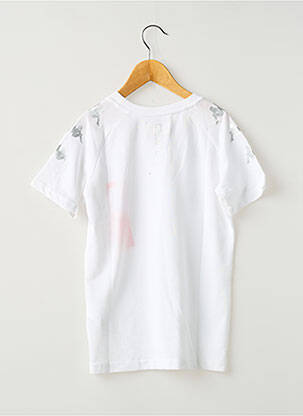 T-shirt stretch manches courtes blanc KAPPA enfant