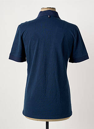 Polo coupe cintrée manches courtes bleu LE COQ SPORTIF homme