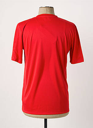 T-shirt coupe cintrée manches courtes rouge KAPPA homme