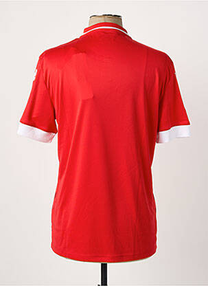 T-shirt coupe cintrée manches courtes rouge KAPPA homme