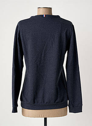Sweat-shirt maille semi-opaque manches longues bleu LE COQ SPORTIF femme