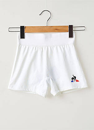 Short blanc LE COQ SPORTIF femme