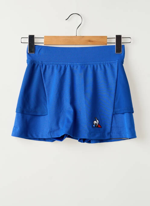 Jupe short coupe trapèze bleu LE COQ SPORTIF femme