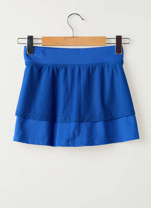 Jupe short coupe trapèze bleu LE COQ SPORTIF femme