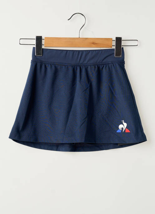 Jupe short coupe trapèze bleu LE COQ SPORTIF femme