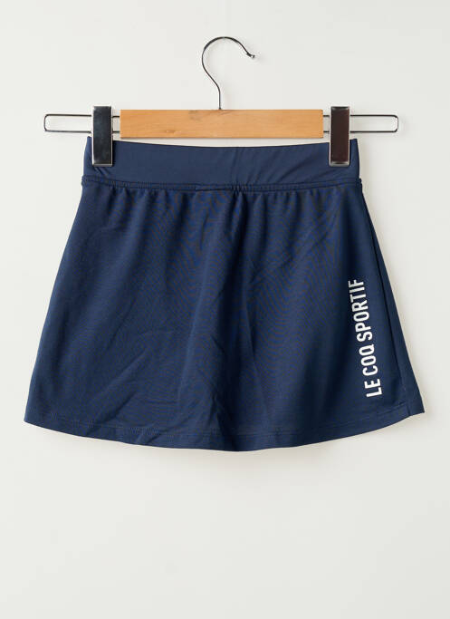 Jupe short coupe trapèze bleu LE COQ SPORTIF femme