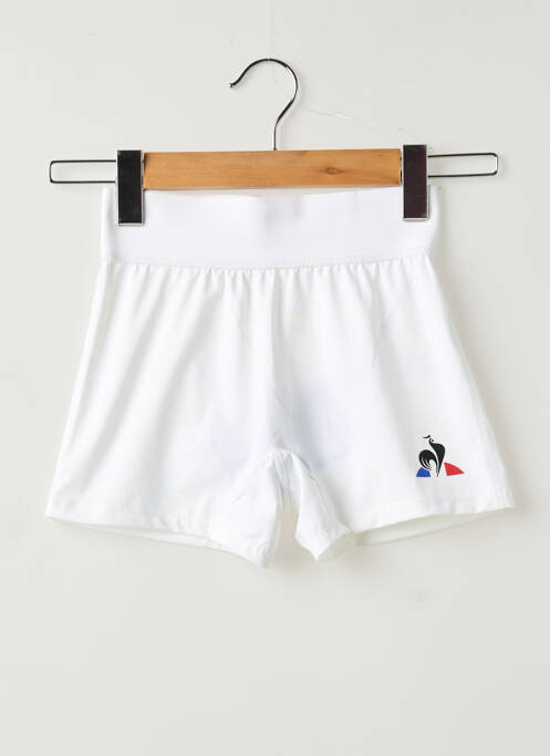 Short taille normale taille normale blanc LE COQ SPORTIF femme