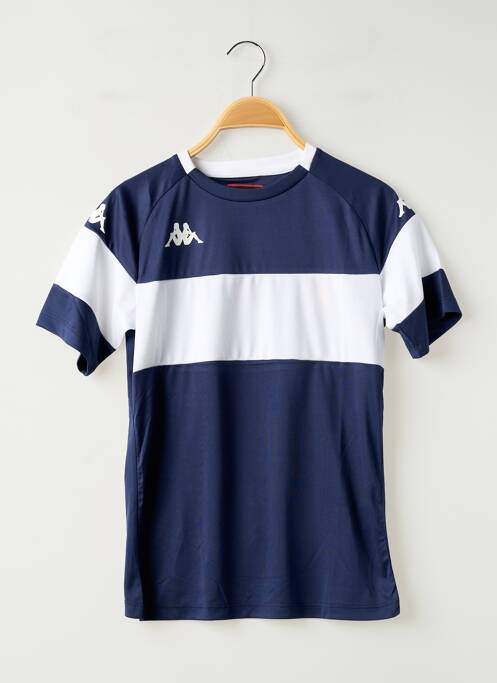T-shirt stretch manches courtes bleu KAPPA enfant