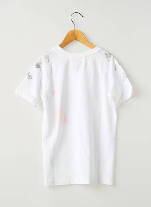 T-shirt stretch manches courtes blanc KAPPA enfant