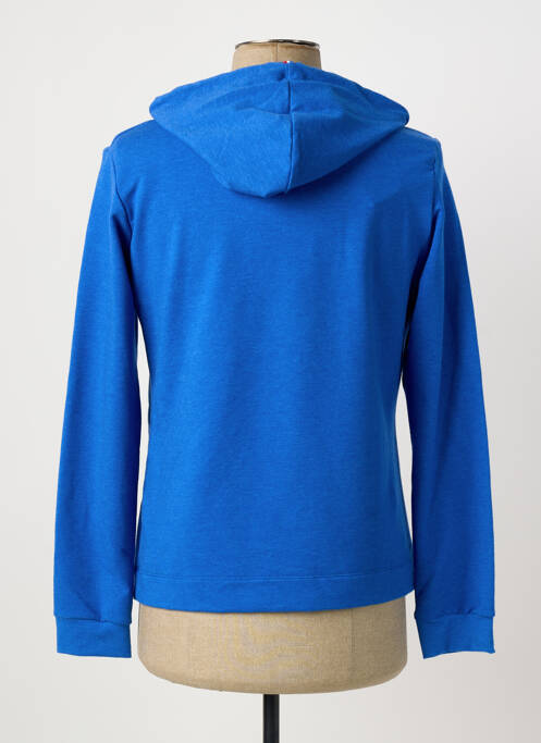 Sweat-shirt à capuche broderie manches longues bleu LE COQ SPORTIF homme