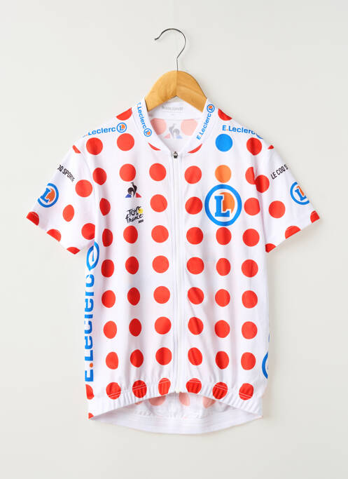 T-shirt stretch manches courtes rouge LE COQ SPORTIF enfant