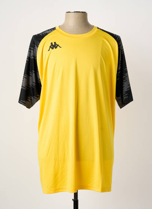 T-shirt jaune KAPPA homme