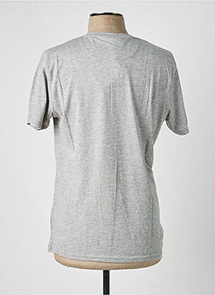 T-shirt coupe cintrée manches courtes gris PIERRE CARDIN homme