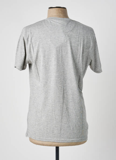 T-shirt coupe cintrée manches courtes gris PIERRE CARDIN homme