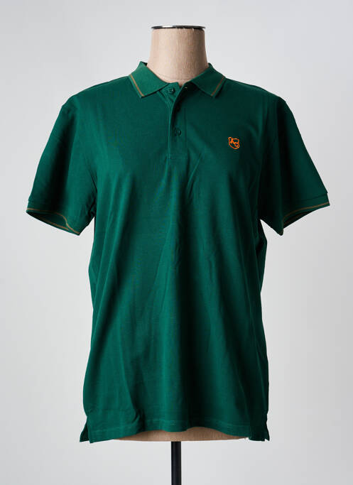 Polo vert AMERICAN COLLEGE homme