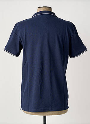 Polo coupe droite manches courtes bleu U.S ATHLETIC homme