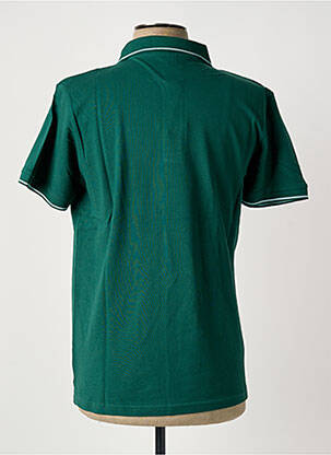 Polo coupe droite manches courtes vert U.S ATHLETIC homme
