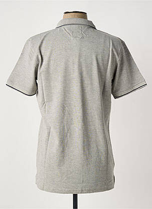 Polo coupe droite manches courtes gris U.S ATHLETIC homme