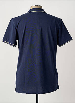 Polo coupe droite manches courtes bleu U.S ATHLETIC homme