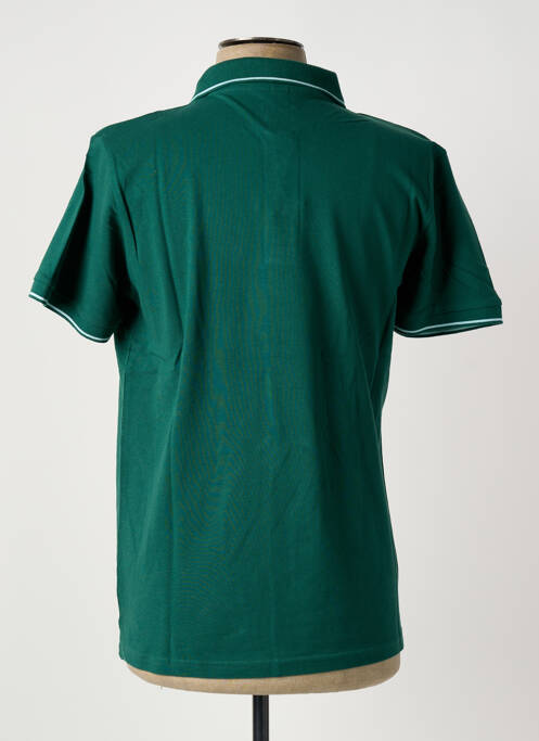 Polo coupe droite manches courtes vert U.S ATHLETIC homme