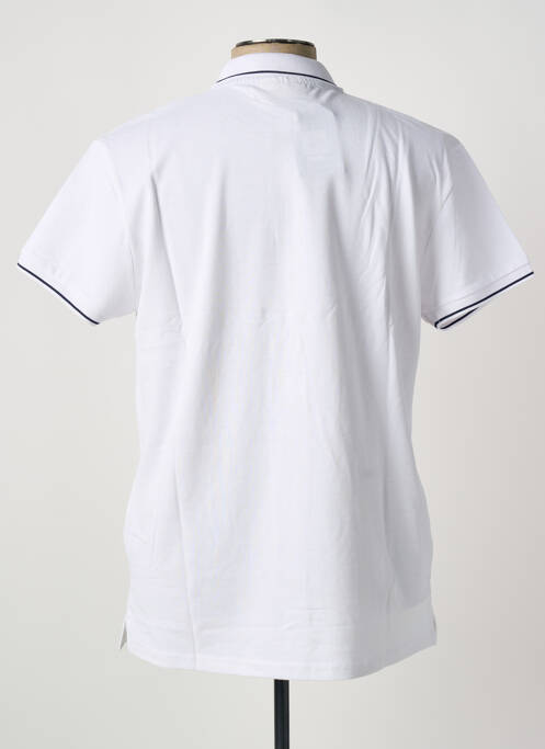 Polo blanc AMERICAN COLLEGE homme