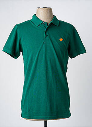 Polo vert AMERICAN COLLEGE homme