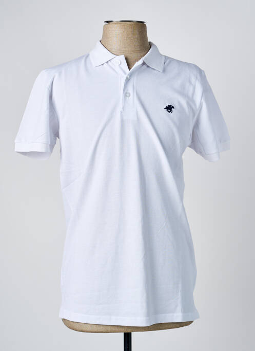 Polo blanc AMERICAN COLLEGE homme