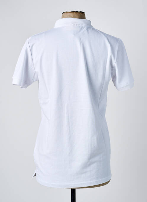 Polo blanc AMERICAN COLLEGE homme