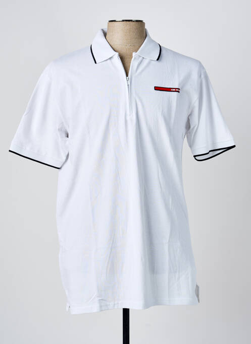 Polo blanc ICON MILANO homme