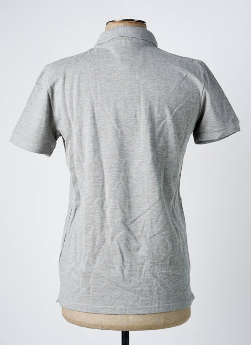 Polo gris AMERICAN COLLEGE homme