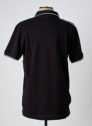 Polo coupe droite manches courtes noir U.S ATHLETIC homme