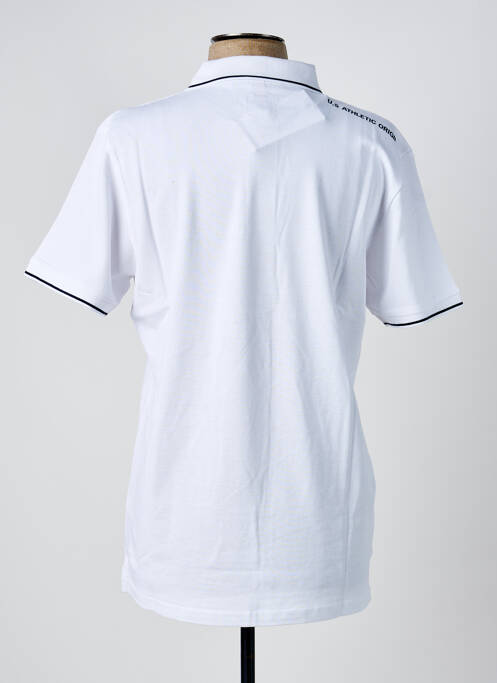 Polo blanc U.S ATHLETIC homme