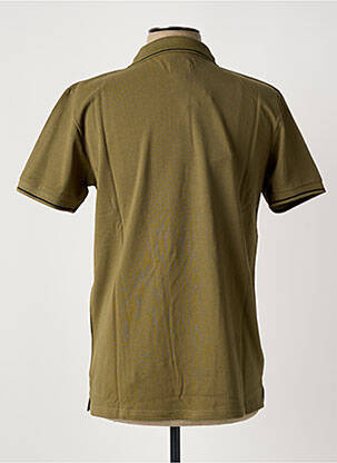 Polo stretch manches courtes vert U.S ATHLETIC homme
