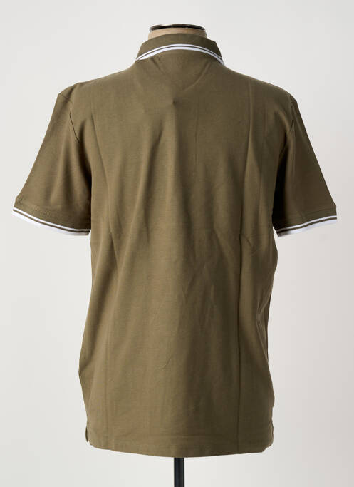 Polo stretch manches courtes vert ICON2 homme