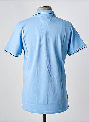Polo coupe droite manches courtes bleu clair U.S ATHLETIC homme