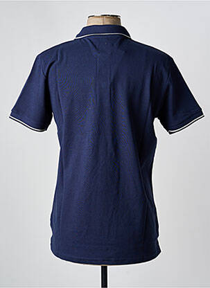 Polo coupe droite manches courtes bleu U.S ATHLETIC homme