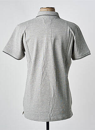 Polo coupe droite manches courtes gris U.S ATHLETIC homme